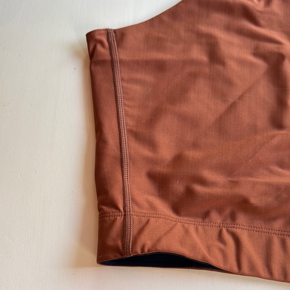 Hikerkind Performance base top 01 Sleeveless compression bra rust 3XL NEW - Picture 4 of 8